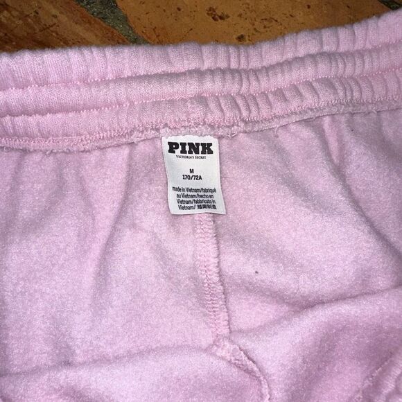 Victoria’s Secret pink athletic sweatpants shorts - Picture 3 of 4